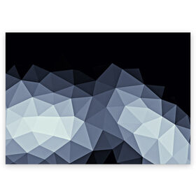 Поздравительная открытка с принтом Abstract в Петрозаводске, 100% бумага | плотность бумаги 280 г/м2, матовая, на обратной стороне линовка и место для марки
 | Тематика изображения на принте: абстракция | бумага | геометрия | грани | изгиб | линии | полигоны | полосы | постель | розовый | сочетания | текстура | треугольники