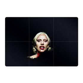 Магнитный плакат 3Х2 с принтом Леди Гага в Петрозаводске, Полимерный материал с магнитным слоем | 6 деталей размером 9*9 см | lady gaga | леди гага