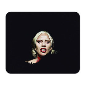 Коврик прямоугольный с принтом Леди Гага в Петрозаводске, натуральный каучук | размер 230 х 185 мм; запечатка лицевой стороны | lady gaga | леди гага