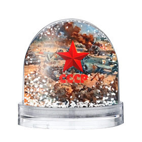 Снежный шар с принтом CCCР Солдаты в Петрозаводске, Пластик | Изображение внутри шара печатается на глянцевой фотобумаге с двух сторон | ussr | день победы | отечественная война | победа