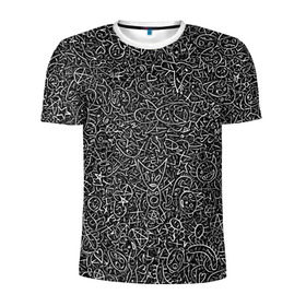 Мужская футболка 3D спортивная с принтом Die Antwoord. Рисунки в Петрозаводске, 100% полиэстер с улучшенными характеристиками | приталенный силуэт, круглая горловина, широкие плечи, сужается к линии бедра | dia | ninja | rap | rave | yolandi | zef | африка | графити | чаппи | юар