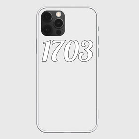 Чехол для iPhone 12 Pro Max с принтом 1703 в Петрозаводске, Силикон |  | 1703 | бар 1703 | версус | питер | санкт петербург