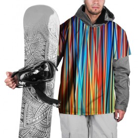 Накидка на куртку 3D с принтом Colored stripes в Петрозаводске, 100% полиэстер |  | Тематика изображения на принте: 3d | colored stripes | абстракция | другие | картинка | краски | линии | отблеск | полосы | прикольные | радуга | свет | цветные | яркие