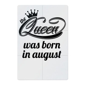 Магнитный плакат 2Х3 с принтом Королева рождена в августе в Петрозаводске, Полимерный материал с магнитным слоем | 6 деталей размером 9*9 см | девушке | день рождения | дочери | дочке | жене | королева | любимой | подарок | подруге | праздник | рождение | себе | сестре