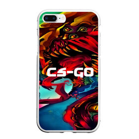 Чехол для iPhone 7Plus/8 Plus матовый с принтом CS GO-Hyper beast в Петрозаводске, Силикон | Область печати: задняя сторона чехла, без боковых панелей | hyper beast | кс го | скоростной зверь