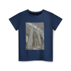 Детская футболка хлопок с принтом Путешествие в Петрозаводске, 100% хлопок | круглый вырез горловины, полуприлегающий силуэт, длина до линии бедер | 