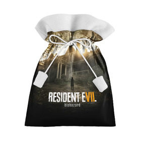 Подарочный 3D мешок с принтом Resident Evil в Петрозаводске, 100% полиэстер | Размер: 29*39 см | Тематика изображения на принте: horror | jovovich | milla | zombie | вирус | зло | зомби | йовович | милла | обитель | ужас
