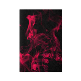 Обложка для паспорта матовая кожа с принтом Smoke color в Петрозаводске, натуральная матовая кожа | размер 19,3 х 13,7 см; прозрачные пластиковые крепления | Тематика изображения на принте: 3d | битва огней | другие | жар | камин | красный | огонь | печь | пламя | пожар | прикольные | пыл | синий | стихия | столкновение огней | топка | тренд | узор | цветные | череп | яркие