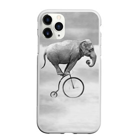 Чехол для iPhone 11 Pro матовый с принтом Hipster Bike в Петрозаводске, Силикон |  | elephant | hipster | индия | йога | слон | хипстер