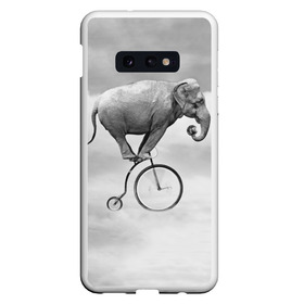 Чехол для Samsung S10E с принтом Hipster Bike в Петрозаводске, Силикон | Область печати: задняя сторона чехла, без боковых панелей | elephant | hipster | индия | йога | слон | хипстер