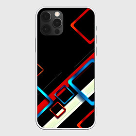 Чехол для iPhone 12 Pro Max с принтом Soul geometry в Петрозаводске, Силикон |  | 3d | грань | краски | кубик | кубики | линии | мозаика | прикольные | разноцветные | ребро | текстура | тени | узор