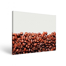 Холст прямоугольный с принтом coffee в Петрозаводске, 100% ПВХ |  | Тематика изображения на принте: 3d | beans | coffee | еда | зерна | кофе | напиток | природа | текстуры