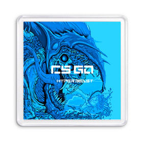 Магнит 55*55 с принтом CS GO:Hyper beast(cold style) в Петрозаводске, Пластик | Размер: 65*65 мм; Размер печати: 55*55 мм | Тематика изображения на принте: hyper beast | кс го | скоростной зверь
