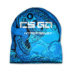 Шапка 3D с принтом CS GO:Hyper beast(cold style) в Петрозаводске, 100% полиэстер | универсальный размер, печать по всей поверхности изделия | hyper beast | кс го | скоростной зверь