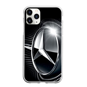 Чехол для iPhone 11 Pro матовый с принтом Mercedes-Benz в Петрозаводске, Силикон |  | car | germany | logo | make | mercedes benz | автомобиль | германия | логотип | марка | мерседес бенц