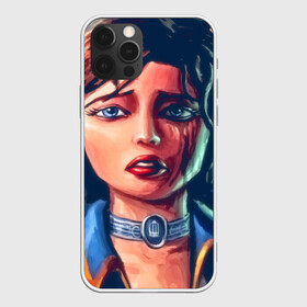 Чехол для iPhone 12 Pro с принтом BioShock Infinite в Петрозаводске, силикон | область печати: задняя сторона чехла, без боковых панелей | elizabeth | биошок | элизабет