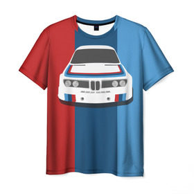 Мужская футболка 3D с принтом Colors в Петрозаводске, 100% полиэфир | прямой крой, круглый вырез горловины, длина до линии бедер | auto | bmw | авто | бмв | машина