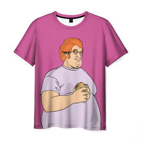 Мужская футболка 3D с принтом Табби в Петрозаводске, 100% полиэфир | прямой крой, круглый вырез горловины, длина до линии бедер | grand theft auto | gta | vice city | вайс сити | гта