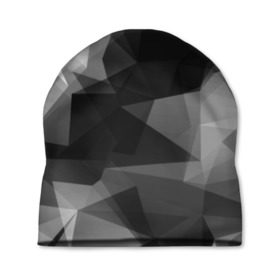 Шапка 3D с принтом Camo - Black & White (Чёрно-белый камуфляж) в Петрозаводске, 100% полиэстер | универсальный размер, печать по всей поверхности изделия | 0x000000123 | camo | камуфляж | чёрно белый