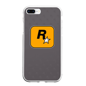 Чехол для iPhone 7Plus/8 Plus матовый с принтом Rockstar Games в Петрозаводске, Силикон | Область печати: задняя сторона чехла, без боковых панелей | Тематика изображения на принте: carl johnson | grand theft auto | gta | los santos | sa | san andreas | гта