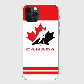 Чехол для iPhone 12 Pro с принтом TEAM CANADA в Петрозаводске, силикон | область печати: задняя сторона чехла, без боковых панелей | 2017 | canada | team | teamcanada | канада | мира | россия | хоккей | чемпионат | чм2017