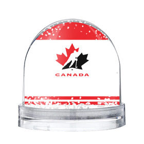 Снежный шар с принтом TEAM CANADA в Петрозаводске, Пластик | Изображение внутри шара печатается на глянцевой фотобумаге с двух сторон | 2017 | canada | team | teamcanada | канада | мира | россия | хоккей | чемпионат | чм2017