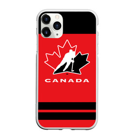 Чехол для iPhone 11 Pro Max матовый с принтом TEAM CANADA в Петрозаводске, Силикон |  | 2017 | canada | hochey | team | teamcanada | канада | мира | россия | хоккей | чемпионат | чм2017