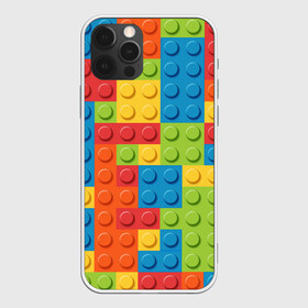 Чехол для iPhone 12 Pro Max с принтом Лего в Петрозаводске, Силикон |  | Тематика изображения на принте: lego | tetris | детальки | лего | разноцветные