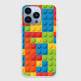 Чехол для iPhone 13 Pro с принтом Лего в Петрозаводске,  |  | lego | tetris | детальки | лего | разноцветные