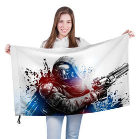 Флаг 3D с принтом Destiny 5 в Петрозаводске, 100% полиэстер | плотность ткани — 95 г/м2, размер — 67 х 109 см. Принт наносится с одной стороны | destiny | дестени | дэстэни | космос