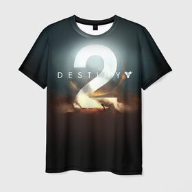 Мужская футболка 3D с принтом Destiny 12 в Петрозаводске, 100% полиэфир | прямой крой, круглый вырез горловины, длина до линии бедер | Тематика изображения на принте: destiny | дестени | дэстэни | космос