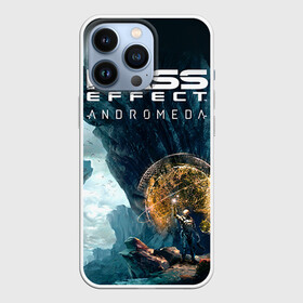 Чехол для iPhone 13 Pro с принтом ME Andromeda 2 в Петрозаводске,  |  | andromeda | effect | андромеда | массб эффект | эфект
