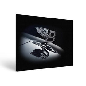 Холст прямоугольный с принтом Bentley в Петрозаводске, 100% ПВХ |  | bentley | brand | britain | car | elite | expensive | limited | logo | mtorz | автомобиль | британия | бэнтли | дорогой | лимитед | логотип | марка | мторз | элитный