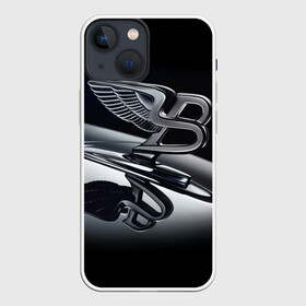 Чехол для iPhone 13 mini с принтом Bentley в Петрозаводске,  |  | bentley | brand | britain | car | elite | expensive | limited | logo | mtorz | автомобиль | британия | бэнтли | дорогой | лимитед | логотип | марка | мторз | элитный