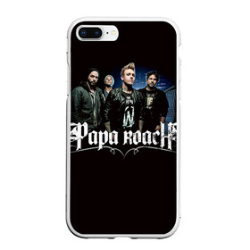 Чехол для iPhone 7Plus/8 Plus матовый с принтом Paparoach 10 в Петрозаводске, Силикон | Область печати: задняя сторона чехла, без боковых панелей | Тематика изображения на принте: papa | papa roach | roach | альтернативный | группа | джекоби шэддикс | джерри хортон | метал | ню | нюметал | палермо | папа | папароач | папароч | роач | рок | роч | рэп | хард | хардрок | эсперанс