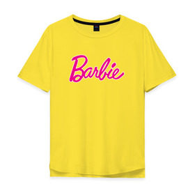 Мужская футболка хлопок Oversize с принтом Барби 3 в Петрозаводске, 100% хлопок | свободный крой, круглый ворот, “спинка” длиннее передней части | Тематика изображения на принте: barbie | барби | девочка | девушка | кукла