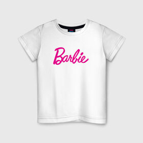 Детская футболка хлопок с принтом Барби 3 в Петрозаводске, 100% хлопок | круглый вырез горловины, полуприлегающий силуэт, длина до линии бедер | barbie | барби | девочка | девушка | кукла