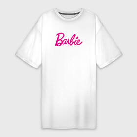 Платье-футболка хлопок с принтом Барби 3 в Петрозаводске,  |  | barbie | барби | девочка | девушка | кукла