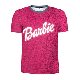 Мужская футболка 3D спортивная с принтом Барби 7 в Петрозаводске, 100% полиэстер с улучшенными характеристиками | приталенный силуэт, круглая горловина, широкие плечи, сужается к линии бедра | barbie | барби | девочка | девушка | кукла