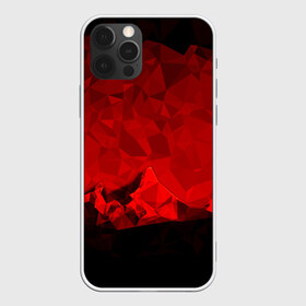Чехол для iPhone 12 Pro Max с принтом crystal abstract в Петрозаводске, Силикон |  | Тематика изображения на принте: abstract | gray | lowpoly | polygon | triangle | абстракция | геометрия | полигоны | треугольники