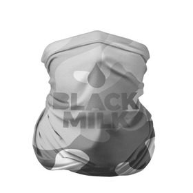 Бандана-труба 3D с принтом Black Milk Серый Камуфляж в Петрозаводске, 100% полиэстер, ткань с особыми свойствами — Activecool | плотность 150‒180 г/м2; хорошо тянется, но сохраняет форму | black milk | camo | camouflage | gray | pattern | камо | кмуфляж | серый | узор | черное молоко