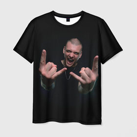 Мужская футболка 3D с принтом Тони Раут в Петрозаводске, 100% полиэфир | прямой крой, круглый вырез горловины, длина до линии бедер | антон раут | тони раут