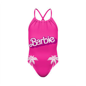 Детский купальник 3D с принтом Barbie пальмы в Петрозаводске, Полиэстер 85%, Спандекс 15% | Слитный крой, подклад по переду изделия, узкие бретели | badgirl | barbie | beach party | beaches | bride | crew | girl | girlfriends | henparty | pink | power | princess | real girls | superbride | team | девичник | для влюбленных | для подруг | замуж | море | невеста | отдых | пляж | пляжная вечеринка | подру