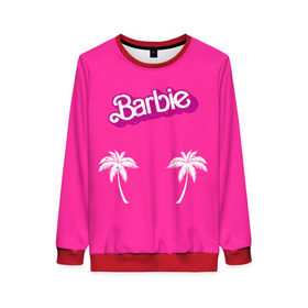 Женский свитшот 3D с принтом Barbie пальмы в Петрозаводске, 100% полиэстер с мягким внутренним слоем | круглый вырез горловины, мягкая резинка на манжетах и поясе, свободная посадка по фигуре | badgirl | barbie | beach party | beaches | bride | crew | girl | girlfriends | henparty | pink | power | princess | real girls | superbride | team | девичник | для влюбленных | для подруг | замуж | море | невеста | отдых | пляж | пляжная вечеринка | подру