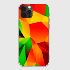 Чехол для iPhone 12 Pro Max с принтом Mirror abstract в Петрозаводске, Силикон |  | abstraction | абстракция | геометрия | грани | полигоны | сочетания | текстура    | треугольники