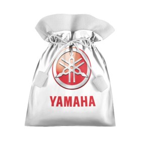 Подарочный 3D мешок с принтом Yamaha в Петрозаводске, 100% полиэстер | Размер: 29*39 см | brand | car | japanese | logo | motorcycle | sign | yamaha | автомобиль | знак | логотип | марка | мотоцикл | ямаха | японская