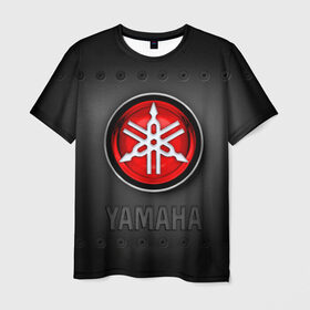 Мужская футболка 3D с принтом Yamaha в Петрозаводске, 100% полиэфир | прямой крой, круглый вырез горловины, длина до линии бедер | Тематика изображения на принте: beautiful | brand | car | girl | japanese | logo | motorcycle | mountains | nature | sign | sports | white | yamaha | автомобиль | знак | логотип | марка | мотоцикл | ямаха | японская