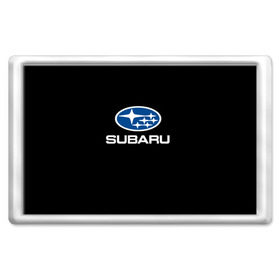 Магнит 45*70 с принтом Subaru в Петрозаводске, Пластик | Размер: 78*52 мм; Размер печати: 70*45 | Тематика изображения на принте: subaru | автомобиль | марка | машина | субару