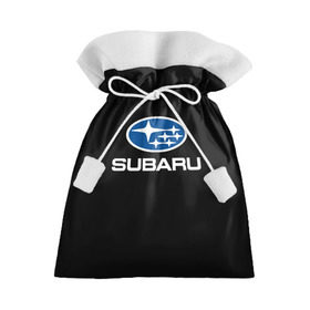 Подарочный 3D мешок с принтом Subaru в Петрозаводске, 100% полиэстер | Размер: 29*39 см | subaru | автомобиль | марка | машина | субару