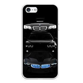 Чехол для iPhone 5/5S матовый с принтом BMW в Петрозаводске, Силикон | Область печати: задняя сторона чехла, без боковых панелей | bmw | авто | бмв | магина | марка